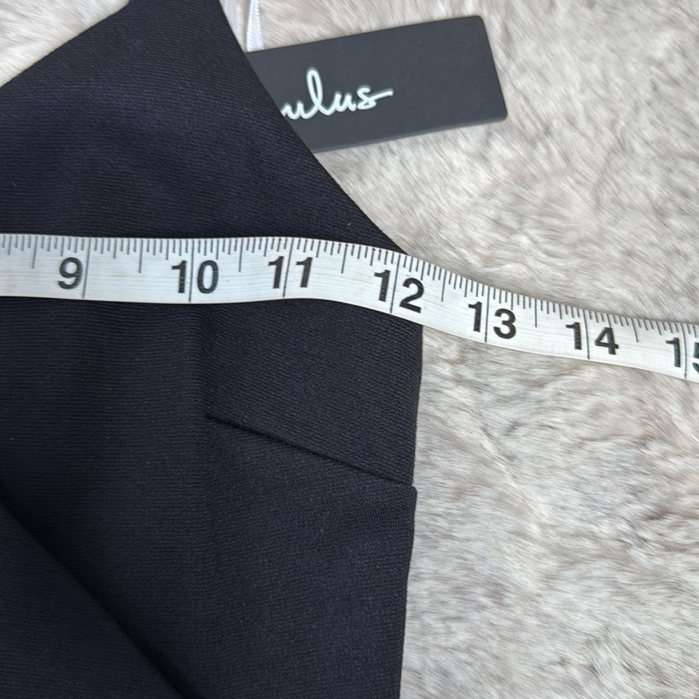 Lulu’s | All This Appeal Black Bodycon Midi Dress, Size XS, NWT - Picture 7 of 12